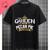 Unisex Funny Who Ate Half of The Chocolate Pecan Pie Graphic TShirt Round Neck 100 Cotton Shortsleeve Casual Outdoor Tshirt