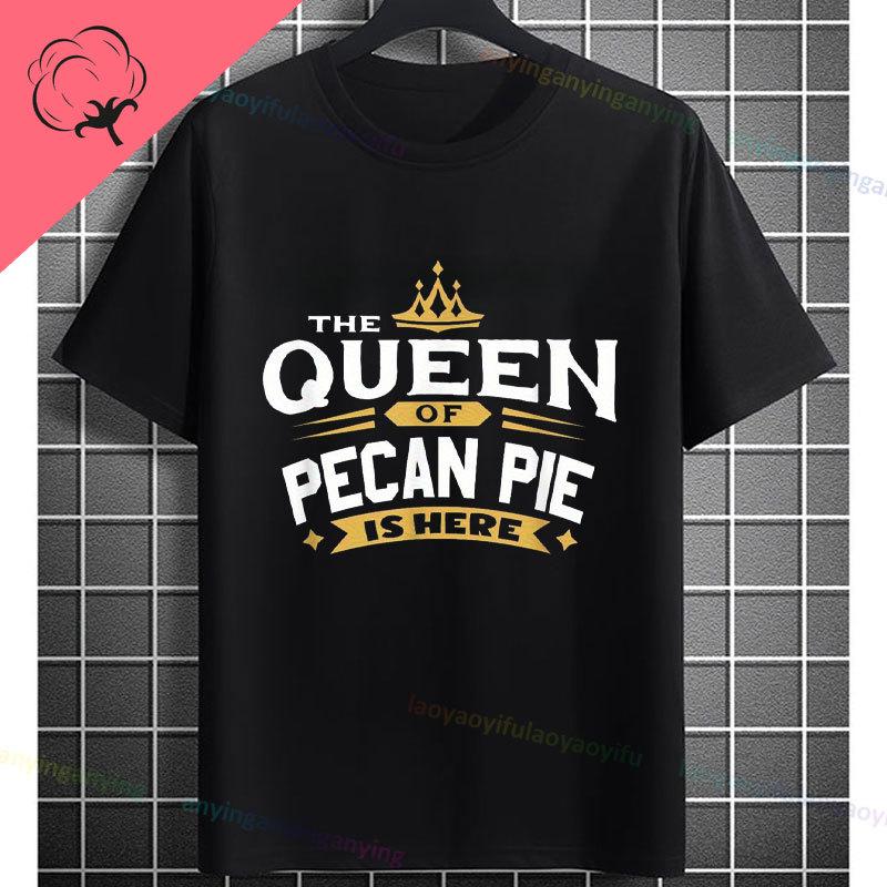 Unisex Funny Who Ate Half of The Chocolate Pecan Pie Graphic TShirt Round Neck 100 Cotton Shortsleeve Casual Outdoor Tshirt