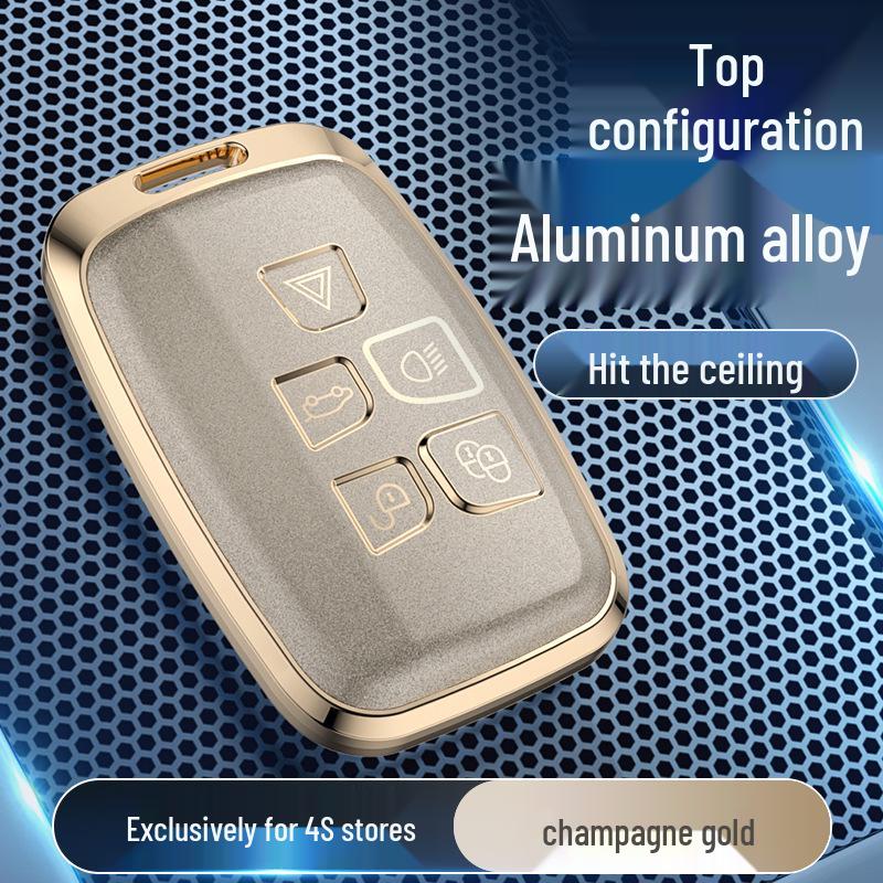 

Aluminum Alloy Key Case for Land Rover Range Rover 2013-2025 High-End Sport Model with Keyring Buckle