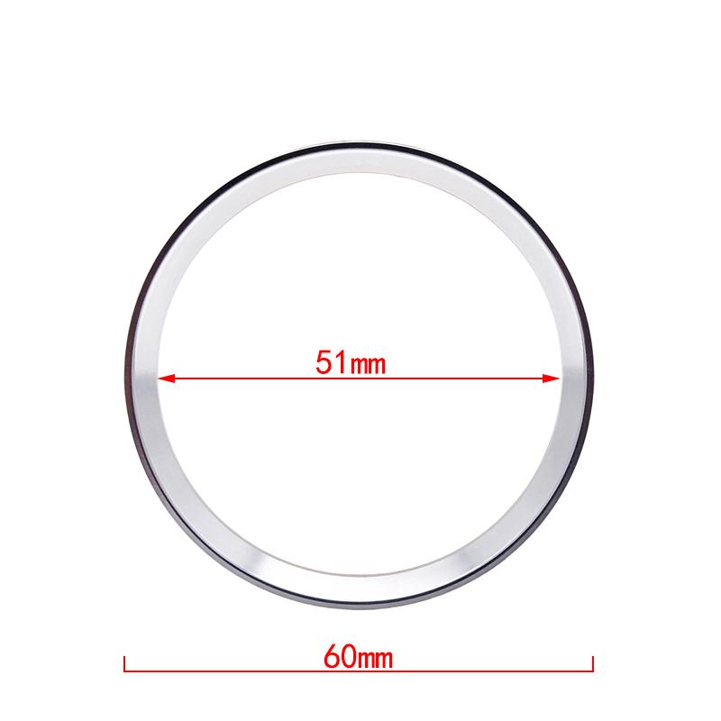 1Pcs Car Steering Wheel Center Decoration Rings Cover Stickers Accessories For Mercedes Benz GLE CLA GLA W213 W246 W205 C117