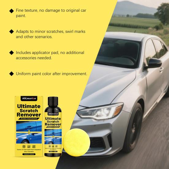 Car Scratch Remover Kit 100g Paint Polish And Restorer for Auto Body Swirl Mark