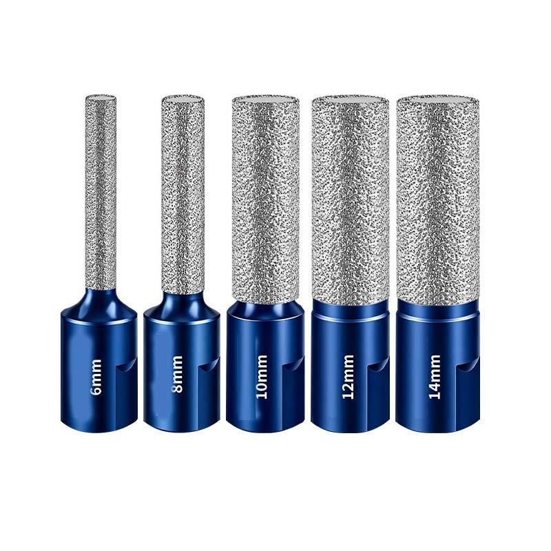 Thread Angle Grinder Drill Bit For Marble Granite Glass Dry Drilling With Cooling Wax Hole Opener Power Tool Accessories