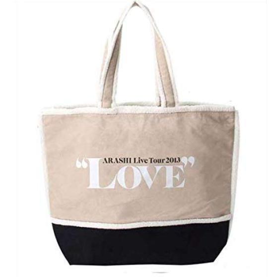 

Arashi Love Мерч Сумка для покупок ARASHI LIVE Tour 2013LOVE Бежевый бежевый