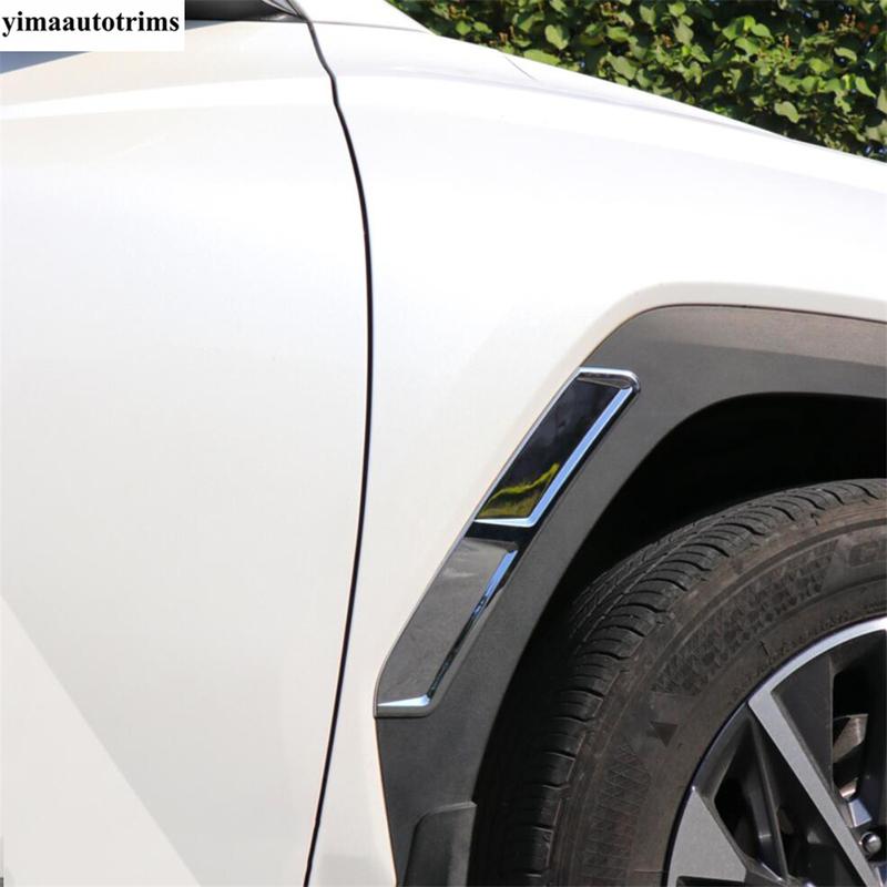 Side Air Flow Fender Panel Decoration Protection Cover Trim For Hyundai Tucson NX4 - 2026 Chrome Accessories Exterior Kit