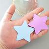10 Big Star Pastel Color Snap Clip Hair Pin Hair Clip Bangs Accent Y2K Look Girl Group Date Star Hair Pin