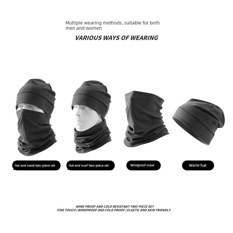 Magic Headscarf Men's Outdoor Cycling Mask Windproof Warm Bandana Winter Headgear Scarf Sports Running Men's