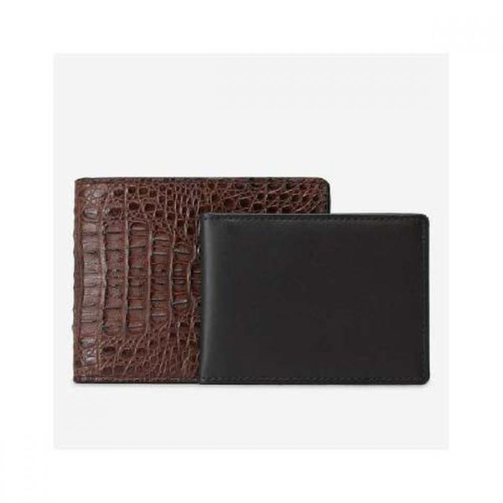 Daks Brown Crocodile Wallet Dbwa9e718w3