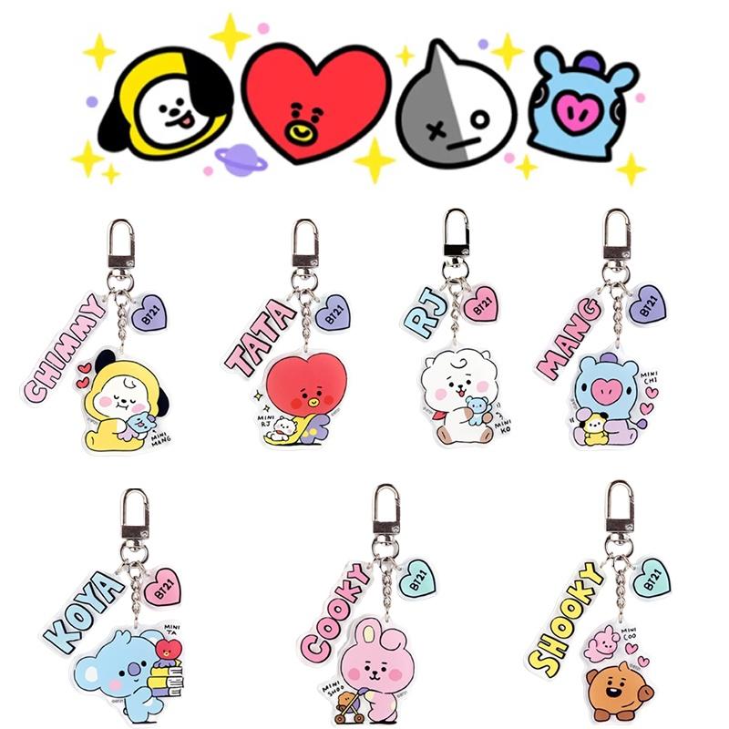 Bts Bangtan Boys Jimin Jin Jk Jhope Schlüsselanhänger Anhänger- Perfektes Geschenk für Fans