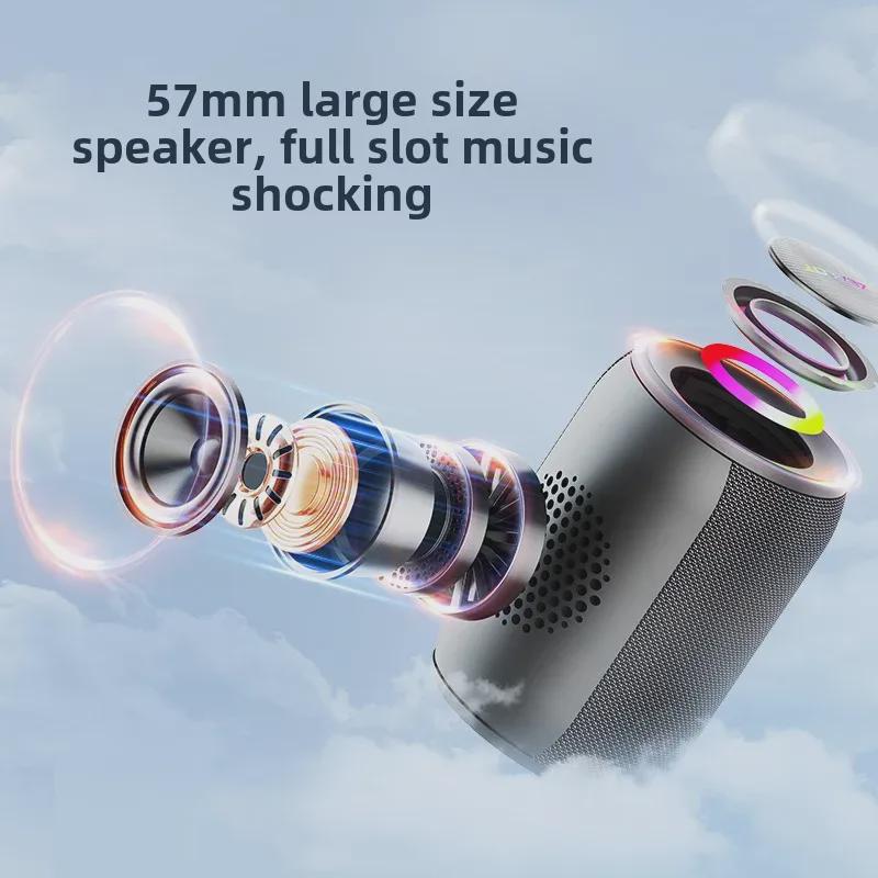 Portable Bluetooth Subwoofer Speaker for Outdoor, Car, and Home Use