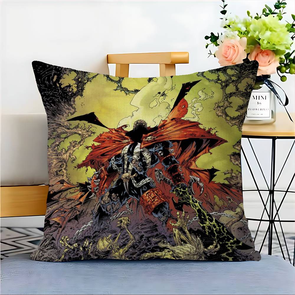 Supernatural Horror Film S-Spawn Cushion Cover Pillow Cover Decor Pillowcase Printed Cushion Case For Couch