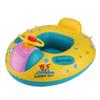 HappyHome Baby Float with Foot Pocket, Handle, Sun Protection, and Cover for Water Play and Pool Play