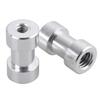 Aluminum Tripods Light Stand Adapter 3/8 Female To 1/4 Female Screw Holder for Monopods and Rail Systems