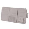 Multifunctional Sun Visor Storage Bag Card Holder Driver's License Bill Card Package Data Cable Storage Sun Visor Organize