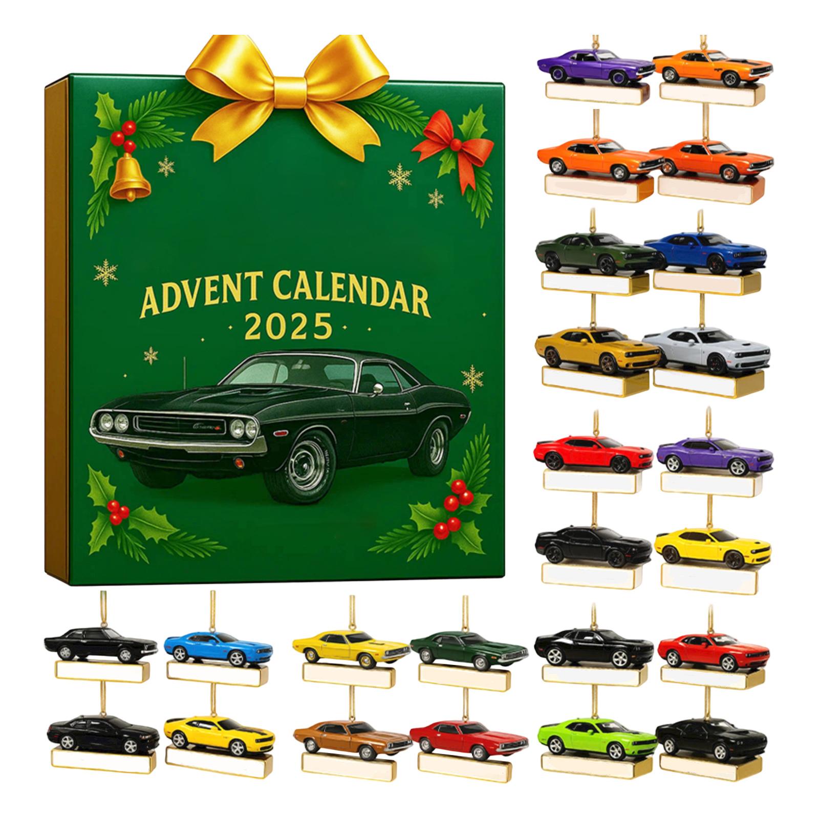 

2D Acrylic Pendant Surprise Box, Advent Calendar, Surprise For Friends And Family One Size