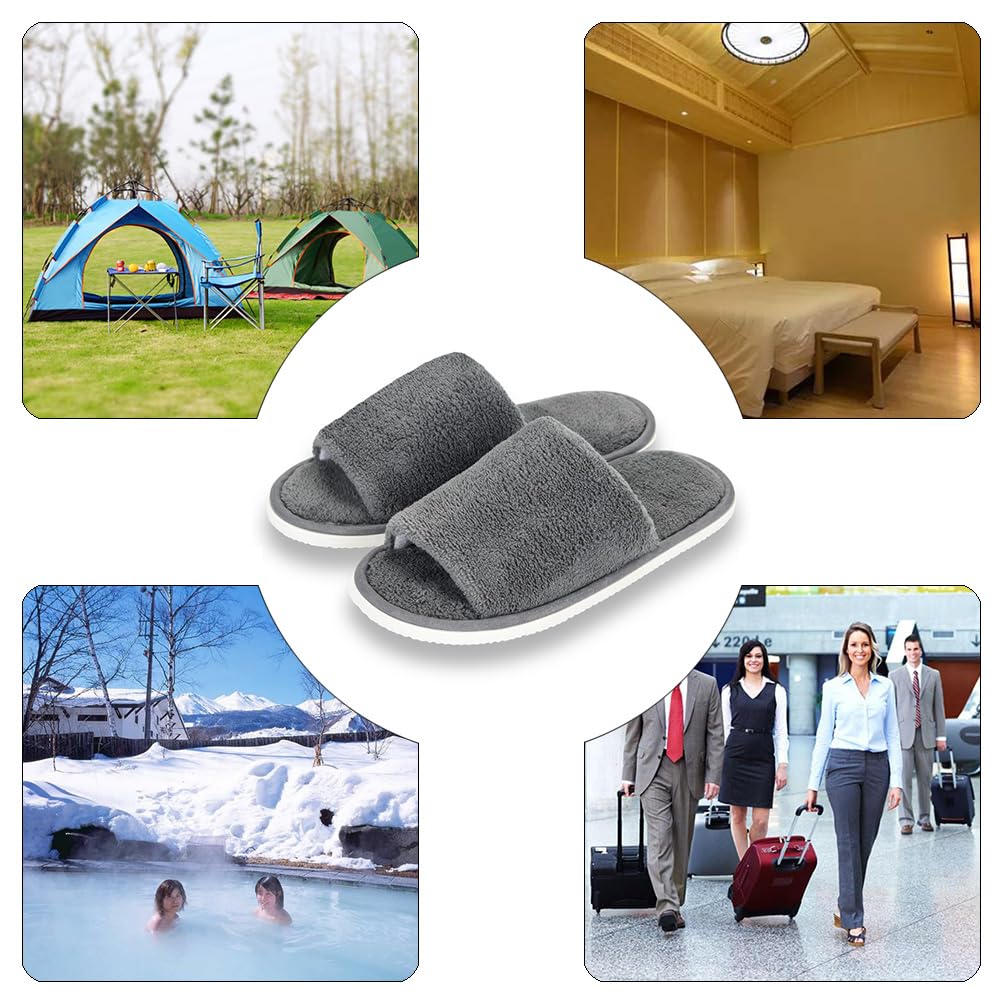 Cushioned Slippers for Indoor Suitable for and Other Business and Suitable for Both Men and Individually 10 Disposable, Luxurious, Fluffy, Use,