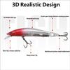 Suspending Minnow Fishing Lure 7/10/12G Long Cast Twitching Bait for Pike Perch Zander ASP Hard Plastic Artificial Bait Freshwater