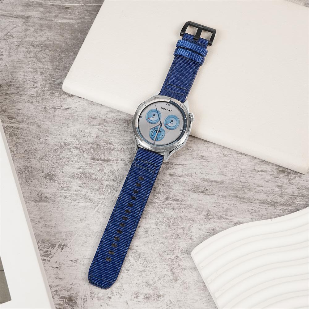 Pasek płócienny 20MM 22MM Do Samsung Galaxy Watch 5 6 7 FE / Do Huawei Watch GT4 46MM / GT5 46MM smartwatch nylonowy pasek sportowy bre