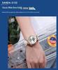 Sanda Youth Luminous Multi-Functional Waterproof Wristwatch