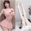 Large Size Sex Clothes Pink Sexy Nurse Clothes Cosplay Hollow Women Free Passion Pure Desire Suit