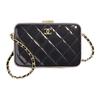 Sheepskin Makeup Box, Handbag, Shoulder Bag, Crossbody Bag Medium Women's Black AP2283-B05910-94305