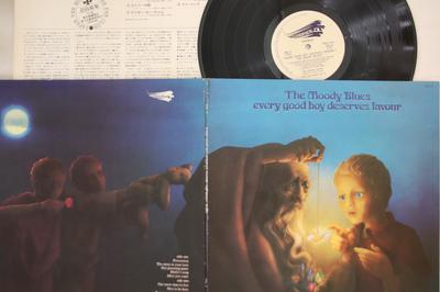 LP Record MOODY BLUES - Every Good Boy Deserves Favour THL3 THRESHOLD 1971 Japan Rock Used