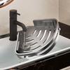 Suction Cup Storage Organizer Wall Mounted Wall Corner Shelf Corner Shelf Organizer  Toilet Area