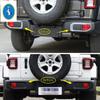Auto Accessories Rear Fog Lights Lamp Frame Cover Trim 2 Pcs ABS Fit For Jeep Wrangler JL 2018 -  Colorful Kit Decoration