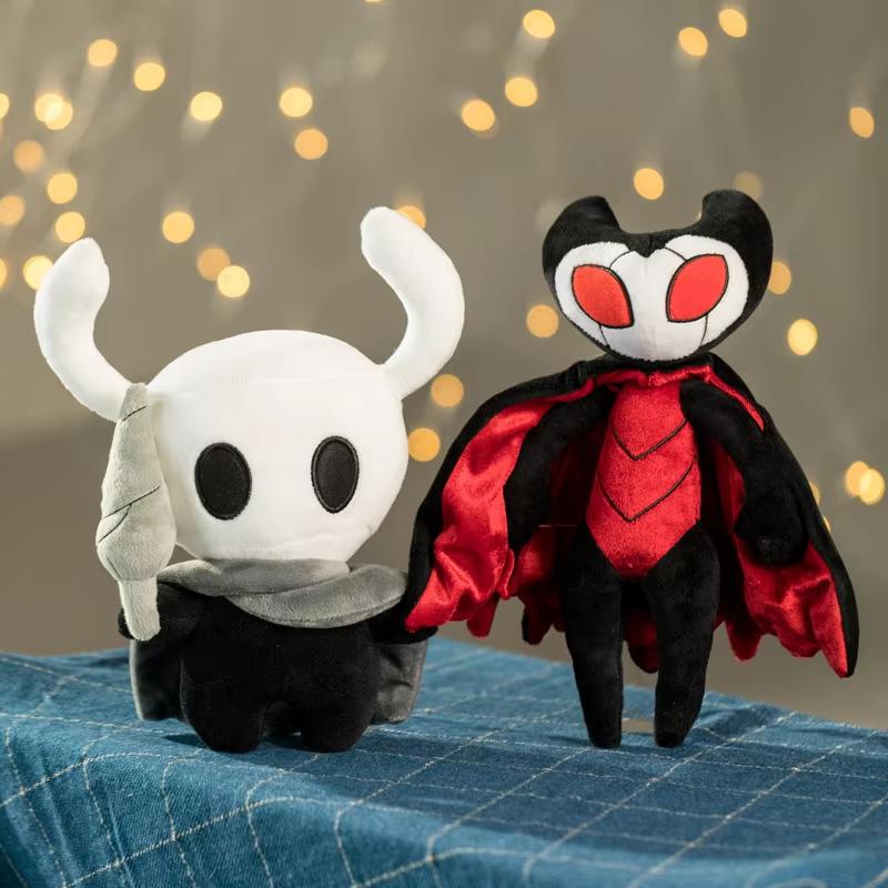 Hollow Knight Plush Toys Game Figure Ghost Dolls Hollow Knight Soft Stuffed Animals Dolls Kids Toys Birthday Gifts for Boys Fans
