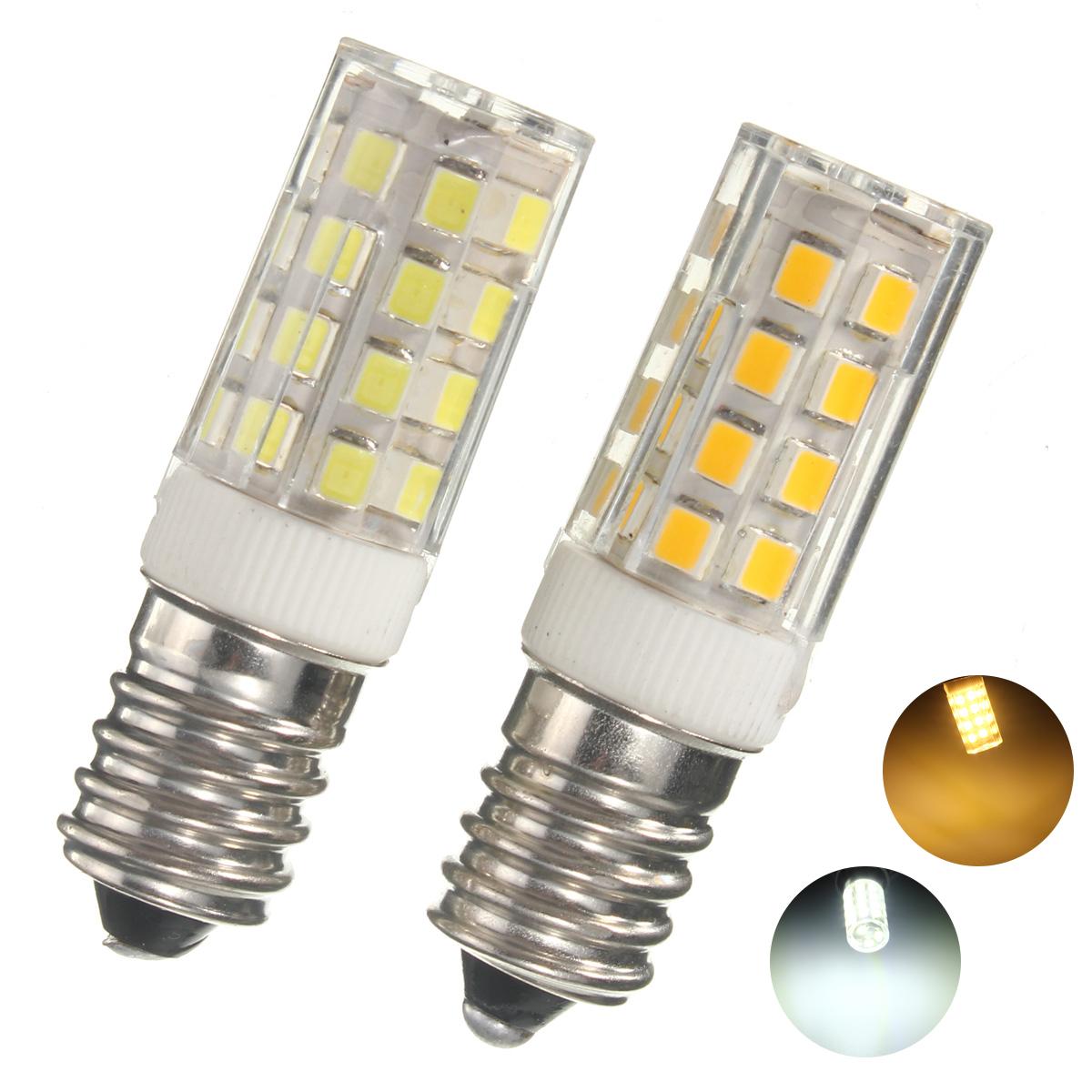 

5 Вт E14 светодиодная лампа 2835 35Smd 430Lm без регулировки яркости, теплый белый свет из чистой кукурузы, угол луча 360 градусов, 240 В переменного тока