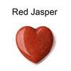 Heart-Shaped Natural Crystal Gemstone Pendant (20mm)