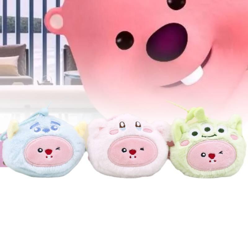 Adorable Plush Penguin Keychain Cute Plushie Bag Charm Soft Stuffed Animal Bunny