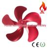 5-Blade Aluminum Alloy Fireplace Fan, Large Wind Power, 172MM Diameter (2021)