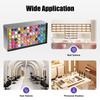 78 Holes Pigment Rack Wall Mounted Paint Organizer Iron Pigment Shelf Pen Shelf Nail Polish Organizer Lipstick Rack