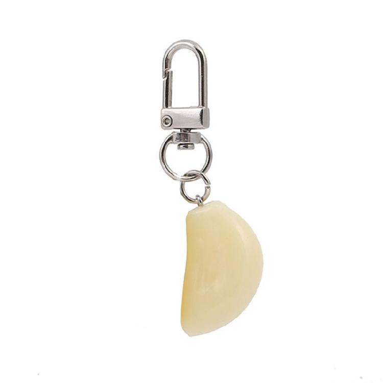 

PVC Keychain Simulation Food Pendant with Rotary Buckle for Office Car Home