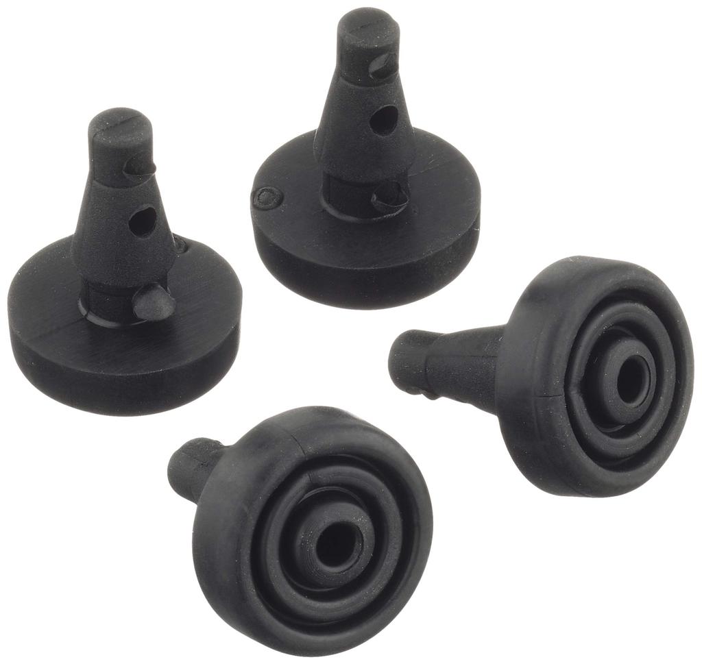 GIVI Z2710 91743 Motorcycle Top Case/Rear Box Parts Repair Parts Base Rubber Set (Set of 4)