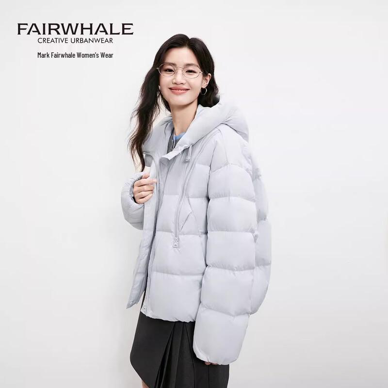 

Mark Fairwhale Women s Fashion Winter Short Puffer Down Jacket L