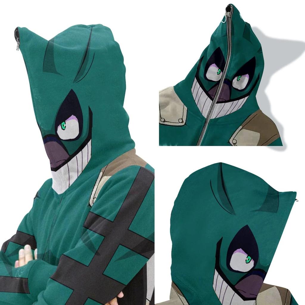 My Hero Academia postać z anime druk 3D cosplay męska bluza z kapturem ubrania wyprzedaż