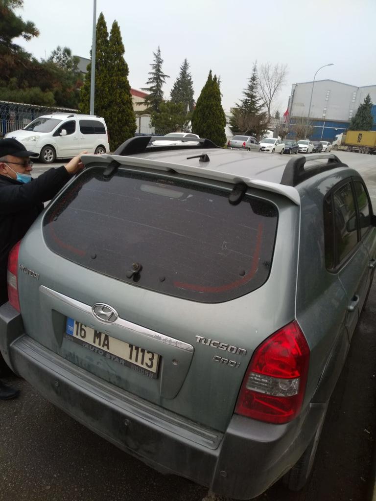 

Спойлер Meliset (під фарбування) для Hyundai Tucson JM 2004-рр