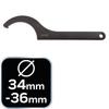 Hook Wrench, Size 34-36Mm