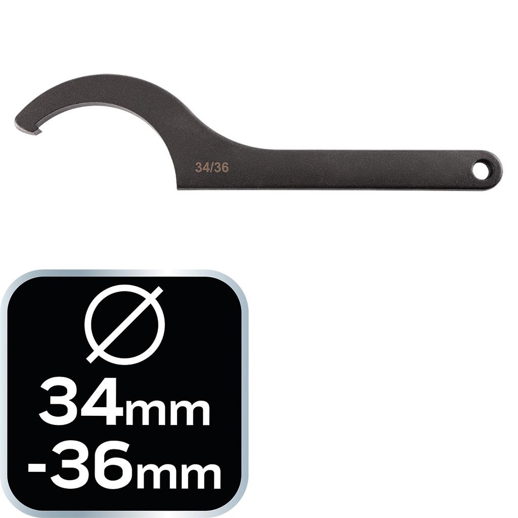 Hook Wrench, Size 34-36Mm