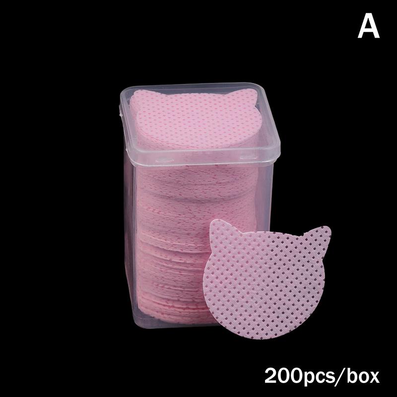 

Eyelash Glue Remover Wipe Mouth Of The Glue Bottle Prevent Clogging Glue Cleaner Pads Lash Extension 200/600 PCS Wipes Paper