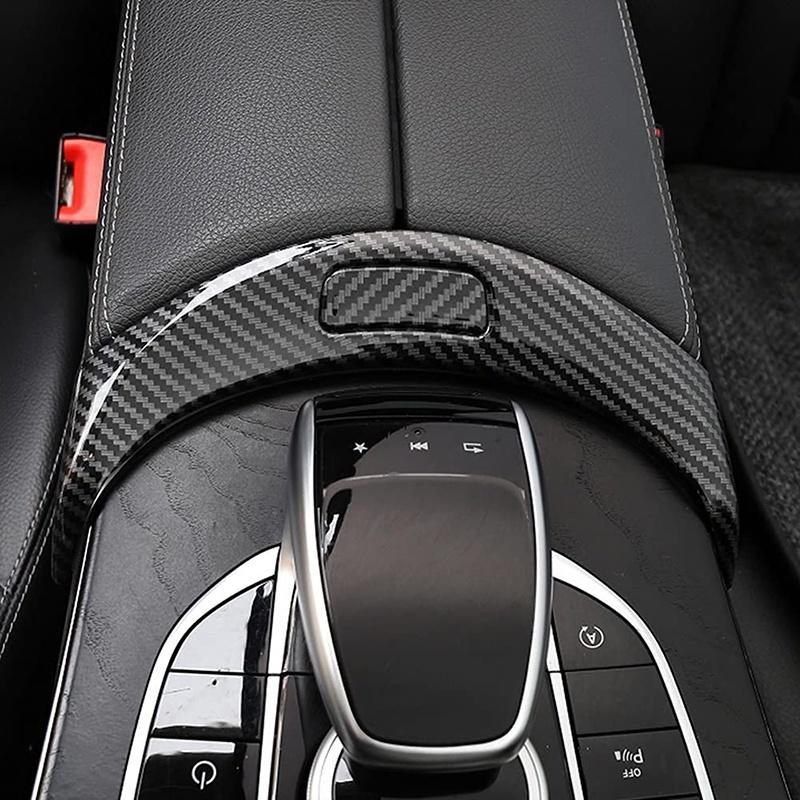 Car Center Console Armrest Storage Box Button Cover Trim For Mercedes Benz GLC250 GLC300 C200 C250 W205 Car Accessories