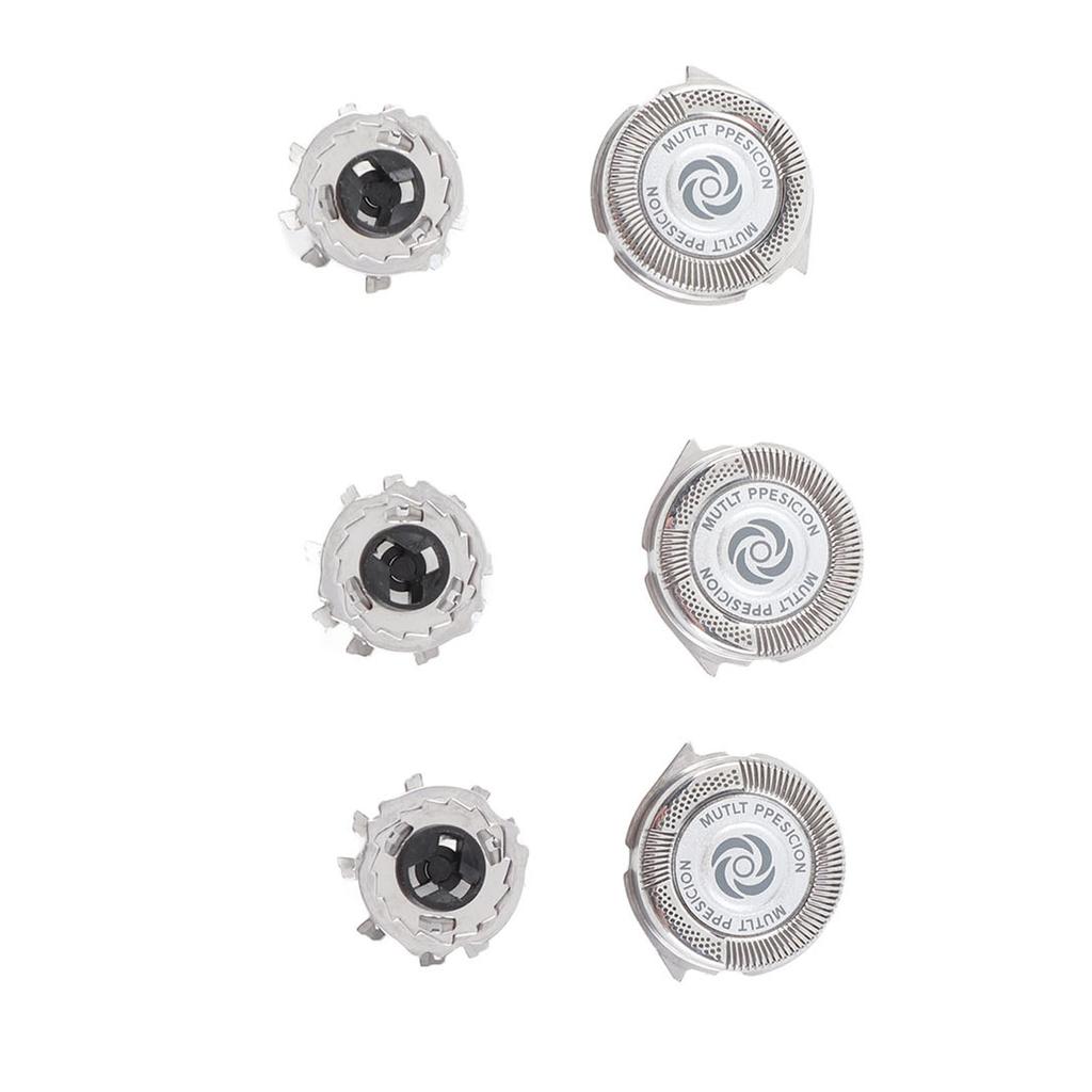 3pcs Shaving Heads Alloy Easy To Install Electric Shaver Replacement Head for Replace