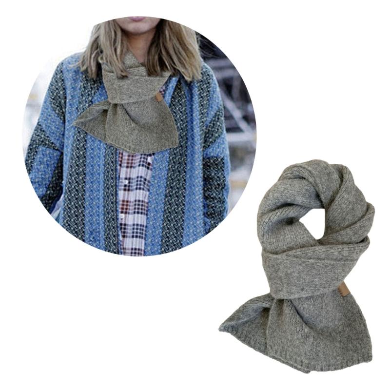 Korean Scarf Lightweight Warm Winter Wear Neck Wrap For Women Men