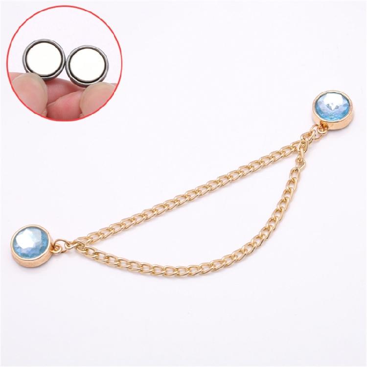 Pants Shortener Clasps for Jeans Pants Make Shoer Magnetic Trousers Length Adjuster Clip for Trousers Length Adjustment