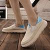 Men's Mesh Casual Shoes Thin Soled Comfortable Hiking Shoes Breathable Simple Odor Proof Wear Resistant Outdoor Versatile