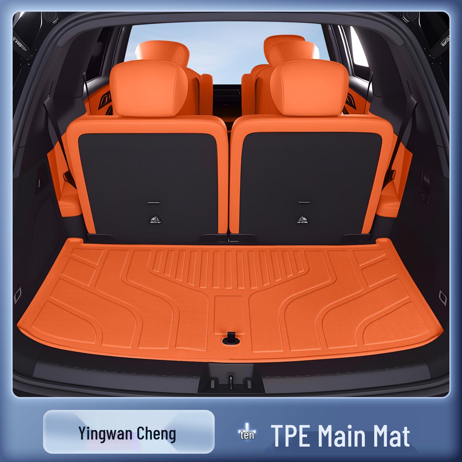 2025 Geely Galaxy M9 TPE Trunk & Floor Mats, Custom-Fit Modification Accessories for Tail Box. Dedicated for Geely Galaxy M9