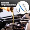 Car A/C Oil/Dye Injector 1Oz With R134A Low Side Quick Coupler Adapter 1/4 Air Conditioning Oiler Injection Syringe Repair Tools