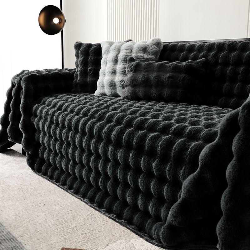 

Мягкий чехол для дивана, полотенце, фланелевый флис, толстый, зимний, теплый, пушистый чехол для дивана, защитная мебель для гостиной 180*130cm