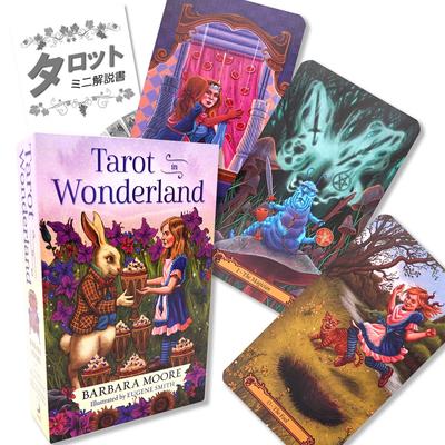 Tarot im Wunderland Tarot-Lesungsanleitung mit japanischem authentischem Tarot 78 Alice im Wunderland Anleitungen, Karten, Karten,